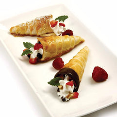 6/12/24pcs Kitchen Stainless Steel Baking Cones Horn Pastry Roll Cake Mold Spiral Baked Croissants Tubes Cookie Dessert Tool ZXH - mysticpandora