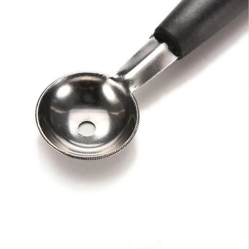 Melon watermelon Ball Scoop Fruit Spoon Ice Cream Sorbet Stainless Steel Double-end Cooking Tool Kitchen Accessories Gadgets - mysticpandora