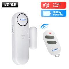 KERUI D121 Wireless Door Window Magnetic Sensor Alarm 120dB Anti-theft 300ft Remote Control Detectors Home Security Alarm System - mysticpandora