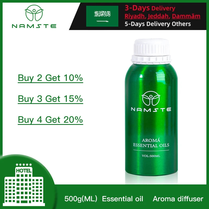 500ML Air Freshener Essential Oil Diffuser Refill Air Purifier for Hotels Electric Aromatic Oasis Humidifier Car Smoke Generator - mysticpandora