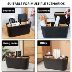 Bamboo Electric toothbrush Holder Razor Makeup Brush Storage Box Toothpaste Toothbrush Stand Bathroom accessories - mysticpandora
