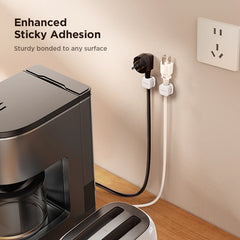 3/6 Pcs Magnetic Cable Clip Cord Holder Adhesive Wire Holder Keeper Organizer for Home Office Under Desk Cable Management - mysticpandora