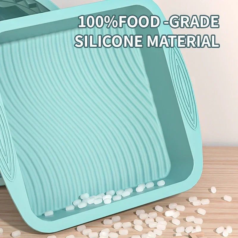 3D Shape Silicone Cake Mold DIY Pastry Baking Tools for Cake Pan Kitchen Fluted Tube Pan Bakeware Cake Decorating Tool Bake Tool - mysticpandora