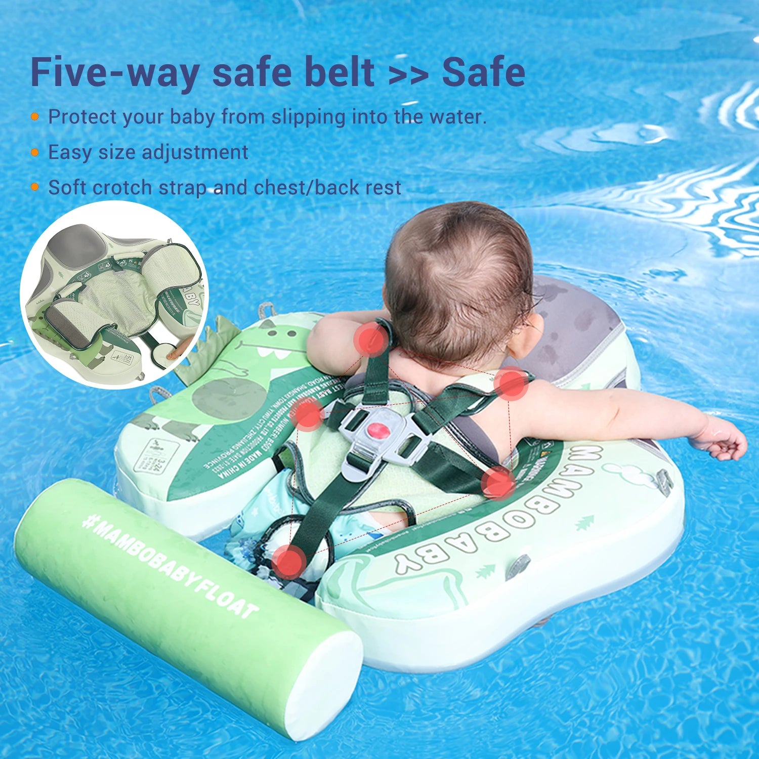 Mambobaby float VIP 1 Dropshipping Non-Inflatable Baby Float with Canopy  Waist Swimming Chest Floater Spa Buoy Trainer Supplier - mysticpandora