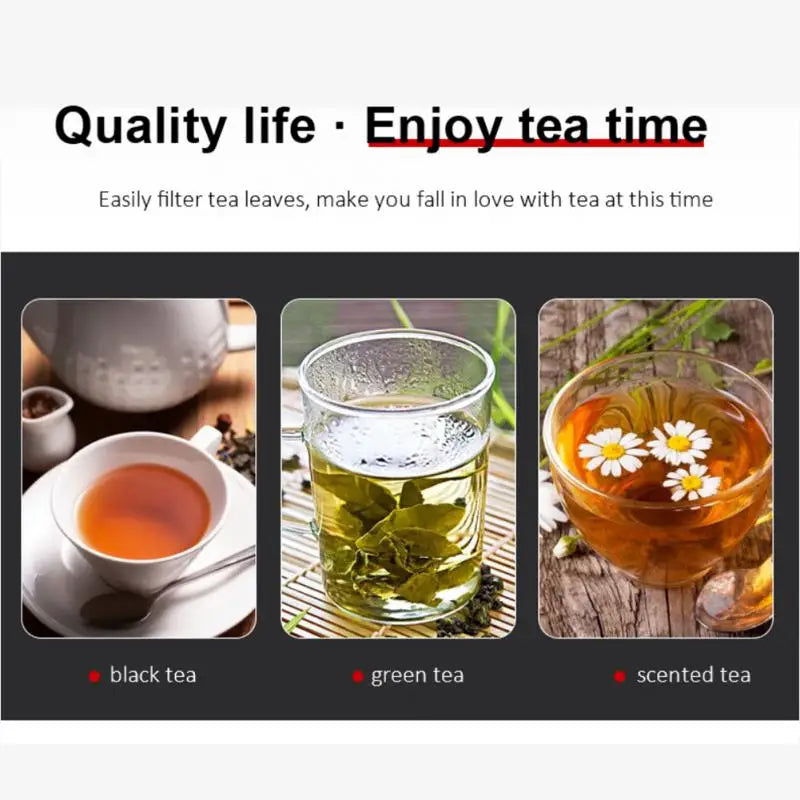 Stainless Steel Tea Infuser Sphere Mesh Tea Strainer Coffee Herb Spice Filter Diffuser Handle Tea Ball Tea Spoon Infuser Filter - mysticpandora