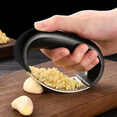 Stainless Steel Garlic Press Crusher Manual Garlic Mincer Chopping Garlic Tool Fruit Vegetable Tools Kitchen Accessories Gadget - mysticpandora