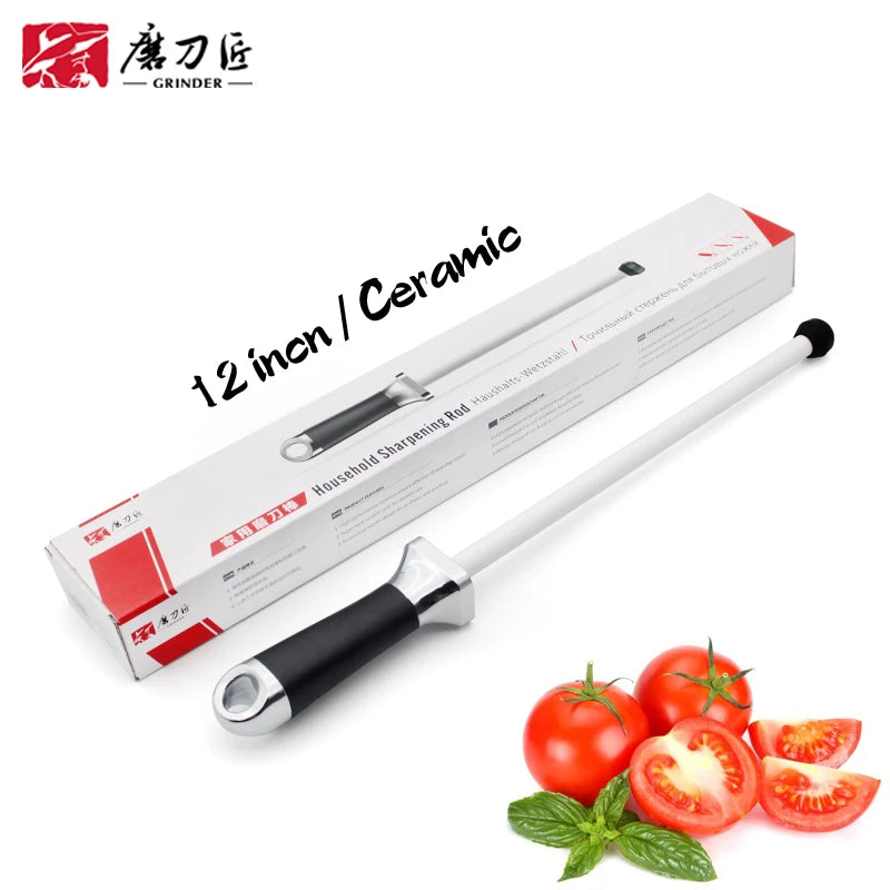 TAIDEA  Kitchen Knife Sharpeners SteelProfessional Rod Grinding Ceramic Knife Tools Sharpening Machines  Musats Knife  Whetstone - mysticpandora