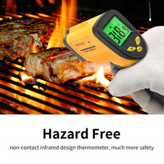 Digital Infrared Thermometer -50-550C Non-Contact Digital Laser Thermometer Gun For Meat Buffalo Milk BBQ Cooking Thermometer - mysticpandora